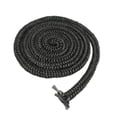 thumbnail image 2 of Rongfmy Fireplace Door Seal Rope Fiberglass Rope 2 Meter Wood Stove Door Seal Gasket 25mmx2m 2 of 10