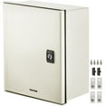 thumbnail image 1 of Fiberglass STELL Enclosure, 12 x 10 x 6'' NEMA 4X Fiberglass Electrical Box, Outdoor/Indoor Electrical Junction Box,  IP66 Waterproof & Dustproof,with Mounting Plate(30 x 25 x 14 cm), 1 of 11