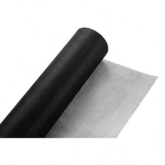 Fiberglass Screen Roll 36 x 100' A Continuous Roll UV Protection Install and Repair Door and Window Screen 36 x100' Black