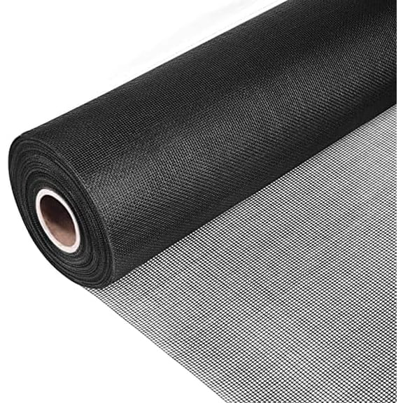Fiberglass Screen Roll High Visibility and Durable Screen Easy to DIY Repair or Rescreen Window and Door Screen