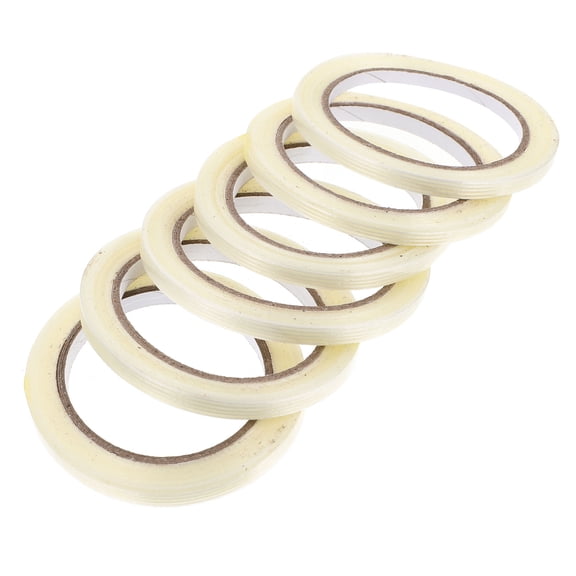 Fiberglass Tape Tear Resistance Tapes Cloth Heavy Duty Duct Carpet Adhesive 6 Rolls