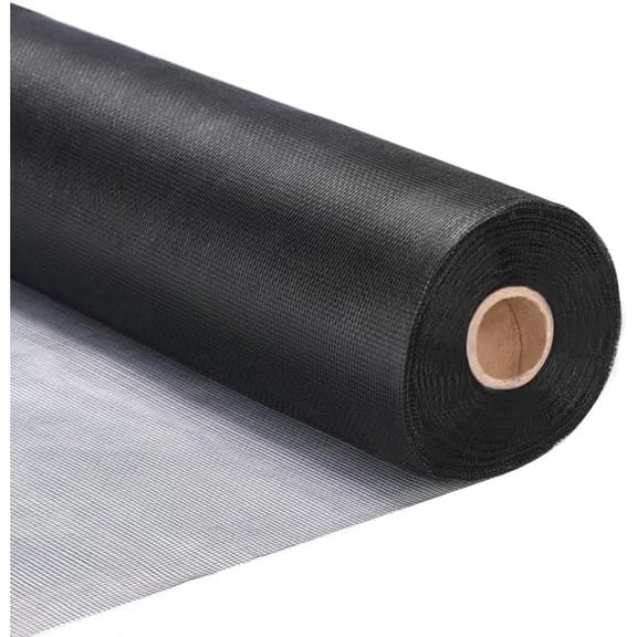 Fiberglass Window Screen Roll 36 x 100 Easy to Use Grey Replacement Window Screens for House Windows or Door