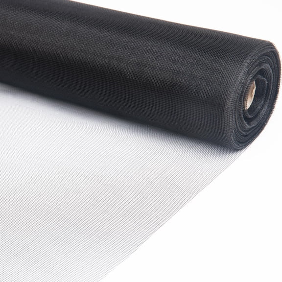 Fiberglass Window Screen Roll 48 in x 50 ft for Home Patio Door Porch
