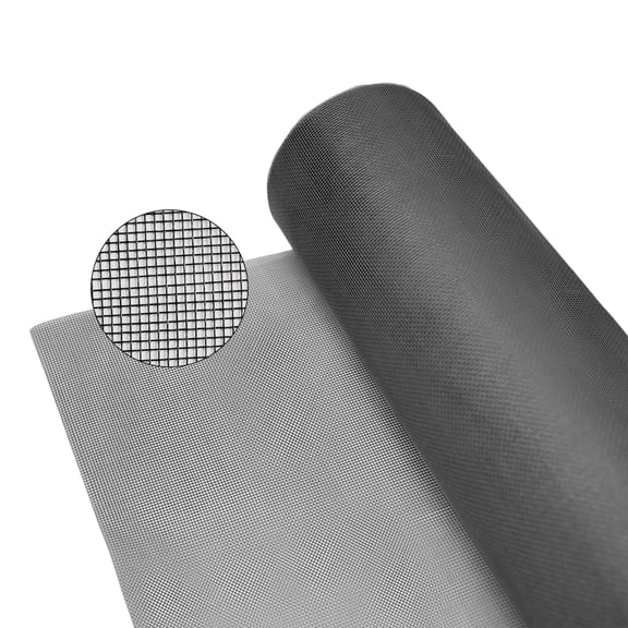 Fiberglass Window Screen Roll Gray 48in*100ft Door Window Repair