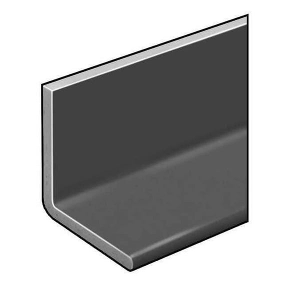 Fibergrate Angle,ISOFR,Gray,1/4Tx1 1/2 In Leg,10 Ft 1614200.02