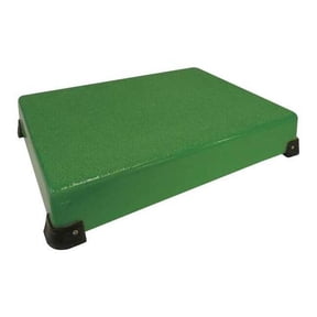 Fibergrate Work Platform, Rubber Feet, 2 x 24 x 24 In 238002