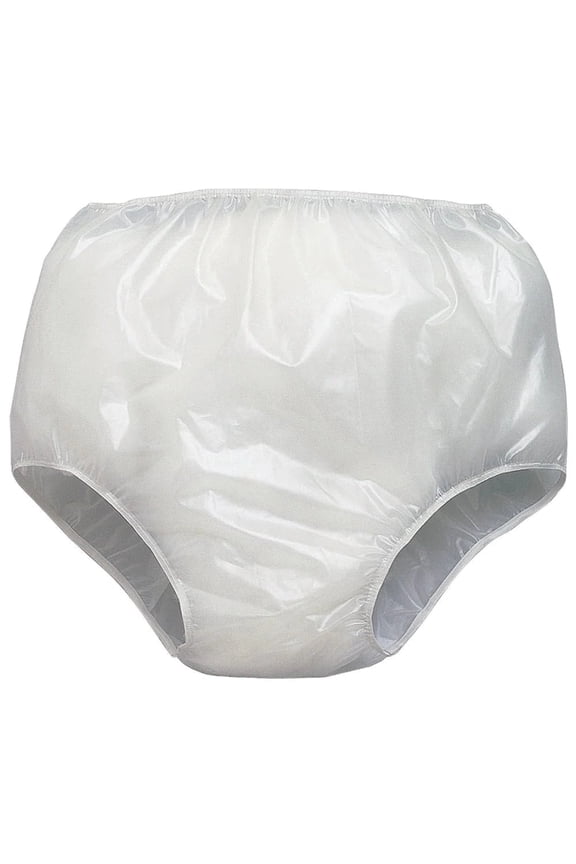 Fiberlinks Textiles Waterproof Vinyl Pull-On Pant, Medium 26" - 34" (Pack of 3)