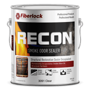 Fiberlock RECON Smoke Odor Sealer, Clear, 5 Gallon