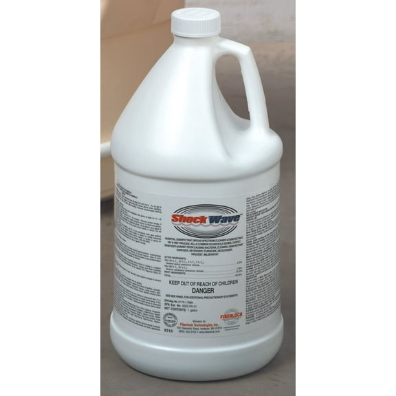Fiberlock Technologies Cleaner and Disinfectant, 1 gal. Jug 1 gal. 8310-1-C4