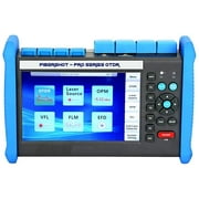Fibershot Pro-D35 OTDR Test Wavelength 1310nm35dB/1550nm33dB SingleMode Fiber OTDR Tester Built-in OPM+LS+VFL+FM+PM Module+7inch TFT Touch Screen Connector with SC/PC, FC/PC, ST/PC