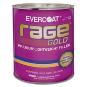 Fibre-Glass Evercoat 112 Rage Gold Premium Lightweight Body Filler, .8 GAL 3.0 LT FIB-112
