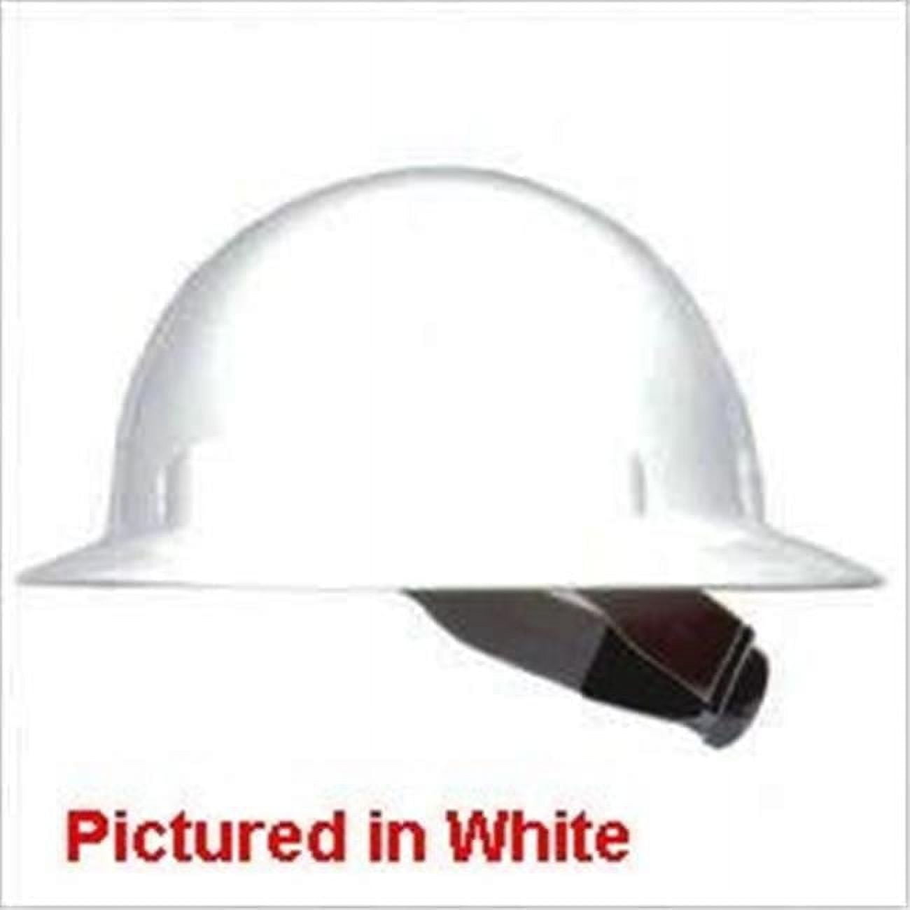 Fibre Metal E1RW71A000 Full Brim Ratchet Blue Supereight 8pt Hd Hardhat, Medium