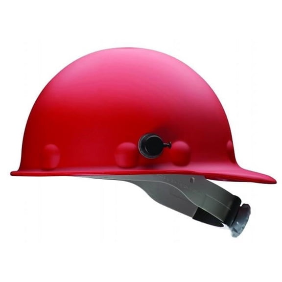 Fibre-Metal 280-P2AQRW15A000 P2A Hard Hat Red Ratchet With Quicklok
