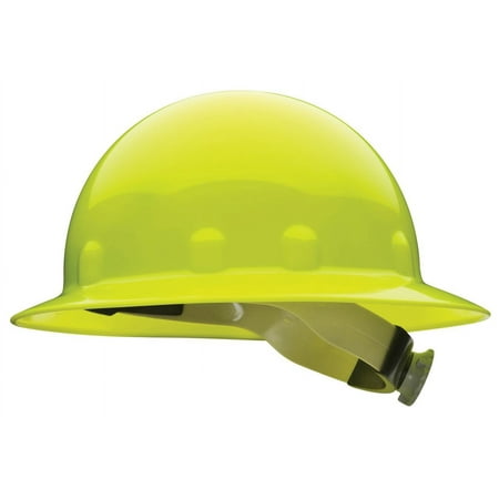 Fibre-MetalÂ® E1 Full Brim Ratchet Hard Hat, Hi-Viz Strong Yellow (E1RW44A000)