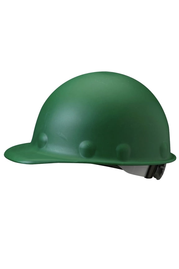 Fibre-Metal P2ARW74A000 P2 Series SuperEight Ratchet Roughneck Hard Cap - Green