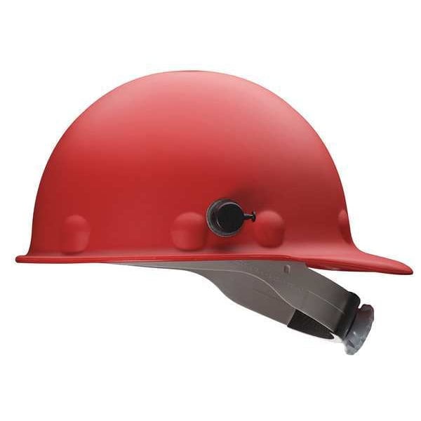 Fibre-Metal by Honeywell Hard Hat,Type 1, Class G,Red P2HNQRW15A000