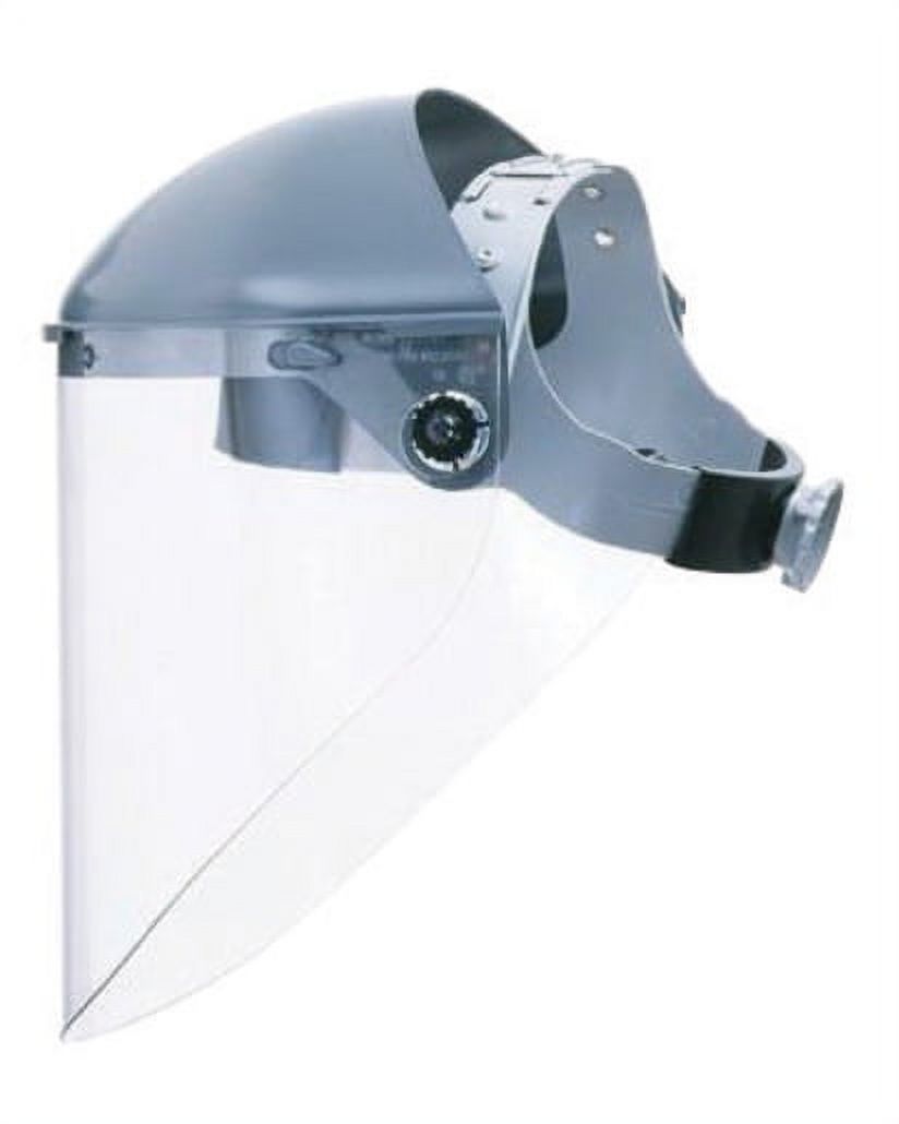Fibre-Metal by Honeywell High Performance Model F500 Gray Heat Resistant Noryl 3C Ratchet Capmount Headgear With 7'' Crown