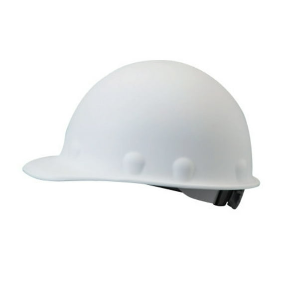 Fibre-Metal by Honeywell P2AQRW74A000 Super Eight Fiber Glass Cap Style Ratchet Hard Hat with Quick-Lok, Green