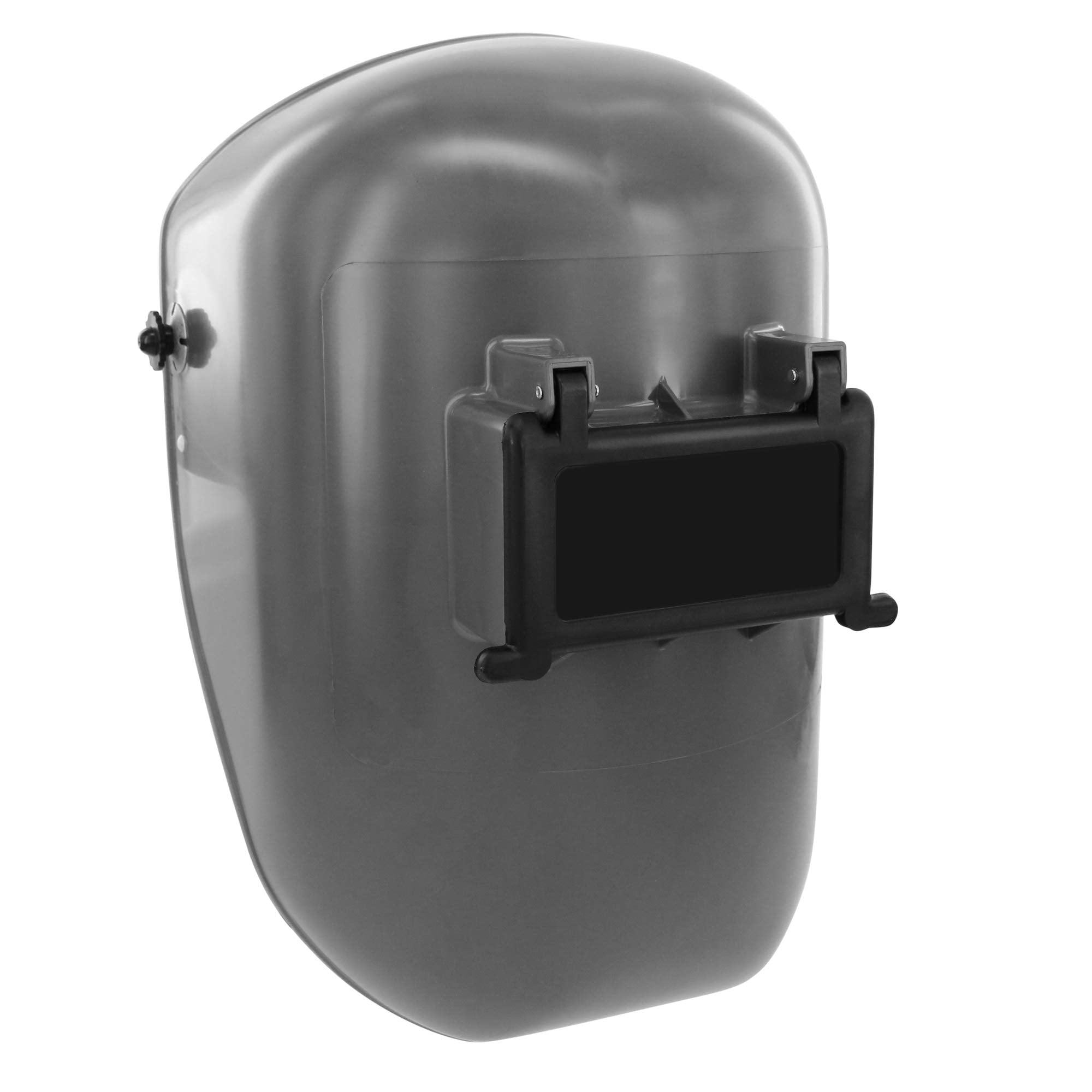 Fibre-Metal by Honeywell Tigerhood Classic Thermoplastic Welding Helmet with Speedy Loop Hard Hat Mount, Gray (5906GY) Medium CA2