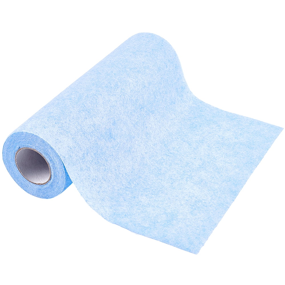 Watch Fiber Rag Fibre Reusable Cleaning Rags Roll Kitchen Dishcloths Cornflower Blue ...