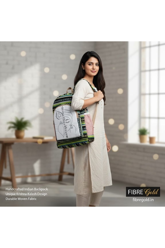 Hemp Backpack, Multi-Functional Pockets, Eco-Friendly, Unisex, Hiking Daypack, Durable Rucksack