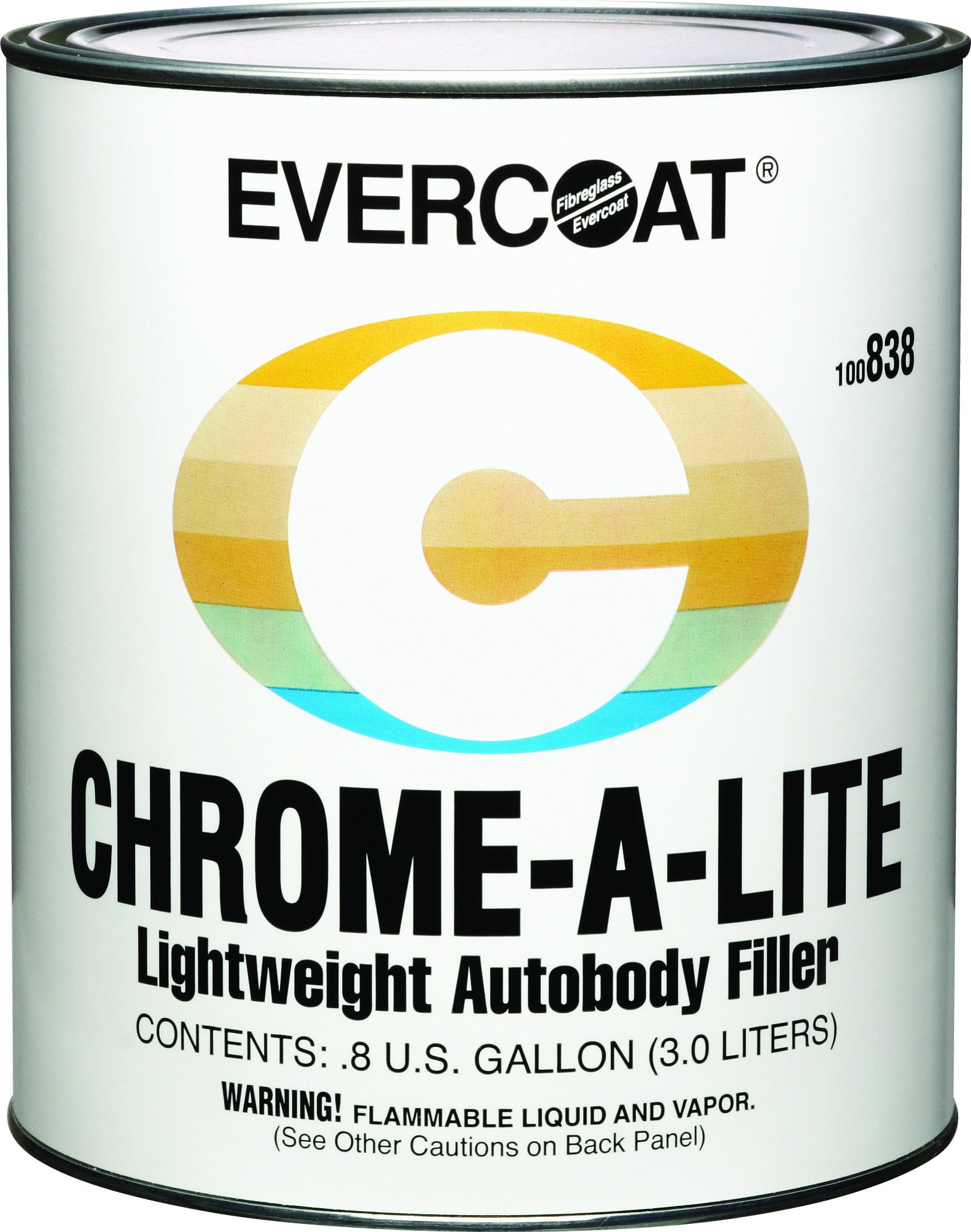 Evercoat 838 Chrome-A-Lite Body Filler - Gallon