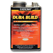 Fibre glass Evercoat 102274 Fast Drying Dura Build Acrylic Primer, 1 gal Round Can, Gray, 1200 sq-ft/gal Coverage