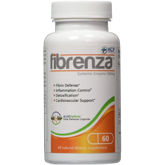 Fibrenza 60 Capsules - Systematic Enzyme by HCP Formulas