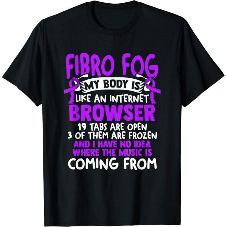 Fibromyalgia shirts humor sale