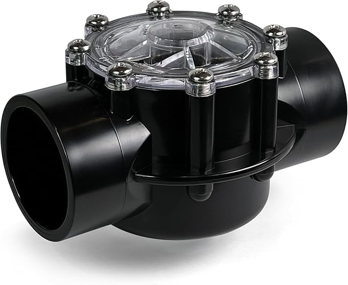 2-Inch Black CPVC Swimming Pool Check Valve