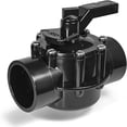FibroPool Swimming Pool Diverter Valve 2 Inch 2 Way Positive Seal