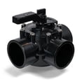 thumbnail image 1 of FibroPool Swimming Pool Diverter Valve - 2 Inch - 3 Way - Positive Seal & Non Lube Replacement Valve for Pools and Spas, 1 of 5