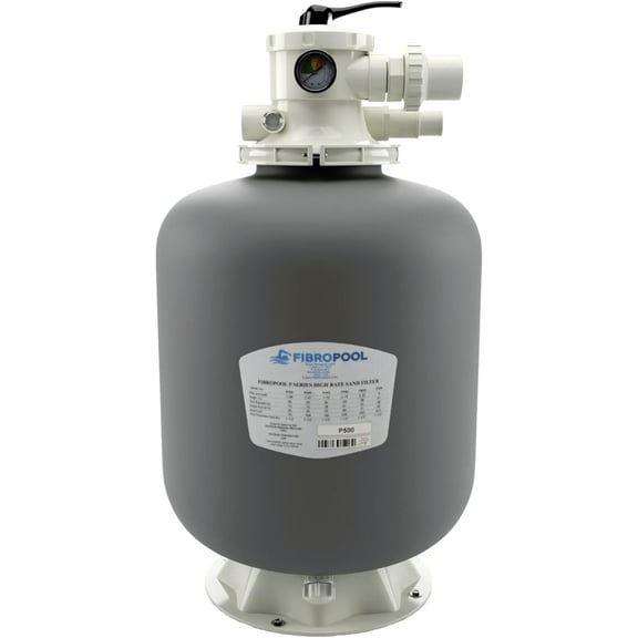 FibroPool Swimming Pool Sand Filter (18" Diameter)