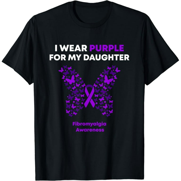 Supporting Daguhter Fibromyalgia Awareness Shirt Supporting Daguhter Fibromyalgia Awareness Shirt