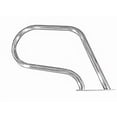 thumbnail image 1 of Fibropool Easy Mount Hand Rail with Base Plate, Small (Stainless Steel), 1 of 3