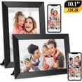 thumbnail image 1 of 10.1 inch 32GB Wifi Digital Picture Frame,1280*800 IPS HD Touch Screen Cloud Smart Photo Frames,Auto-Rotate,Share Photos/Videos Instantly from Anywhere,Gift for Friends and Parents, 1 of 9