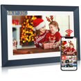 thumbnail image 1 of 10.1 inch Full HD Digital Picture Frame,Large Memory Wifi Smart Photo Frame,IPS Touch Screen,Share Photos Videos Instantly via Frameo App, 1 of 8