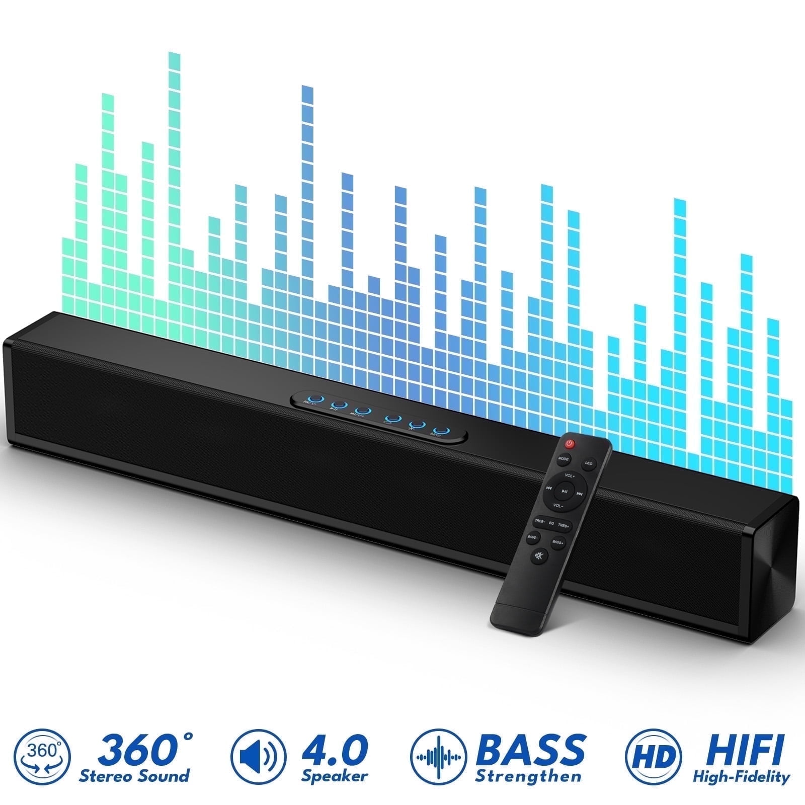 JBL Bar 2.0 All-in-one (MK2) - Compact 2.0 channel soundbar