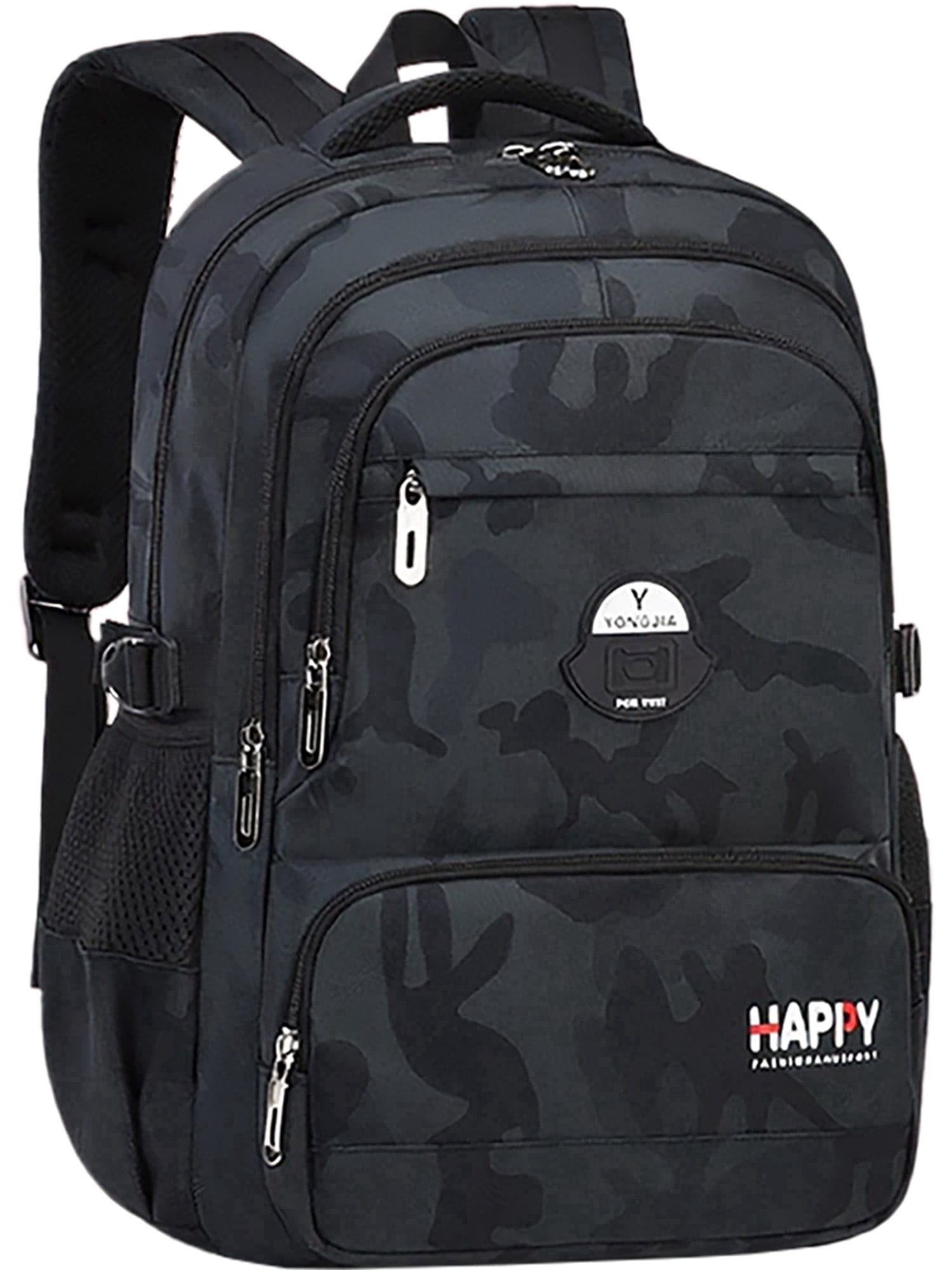 Ficcug Boys School Backpacks,Fashion School Bag for Kids Teens,35L