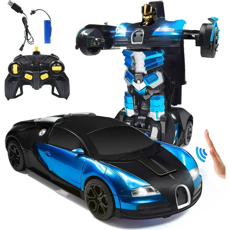 Remote control bugatti transformer car toy outlet