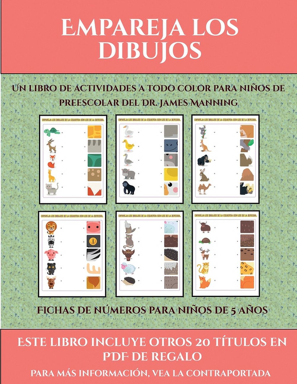 Fichas de nmeros para nios de 5 aos Empareja los dibujos : Este libro ...
