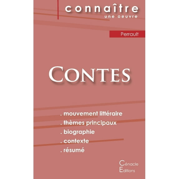 Fiche de lecture Contes de Charles Perrault (Analyse littéraire de référence et résumé complet) (Paperback)
