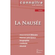 Fiche de lecture La Naus e de Jean-Paul Sartre Analyse litt raire de r f rence et r sum  complet, Paperback