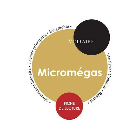 Fiche de lecture Micromégas (Ãtude intégrale), (Paperback)