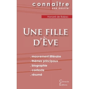Fiche de lecture Une fille d've de Balzac (Analyse littraire de rfrence et rsum complet), (Paperback)