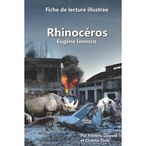 Fiche de lecture illustre - Rhinocros, d'Eugne Ionesco, (Paperback)