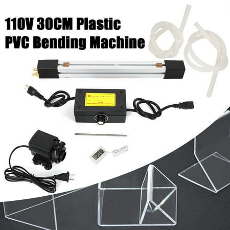 Fichiouy 12" Acrylic PVC Bending Machine Heater with Temperature Controller&Silicone Tubes 300W