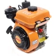 thumbnail image 1 of Diesel Engine, 196CC Single Cylinder Air Cooling Diesel Engine Hand Recoil Start System, 3000RPM 2.2KW, for Small Tiller Walking Tractor Transport Vehicle Irrigation & Drainage Machine, 1 of 9