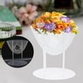 thumbnail image 1 of Fichiouy 2Pcs Flower Rack Vase Stand Prop Acrylic Crystal Holder for Wedding Party Decor Clear, 1 of 9
