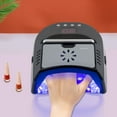 thumbnail image 1 of Fichiouy 30W UV LED Portable Cordless Nail Lamp Machine Gel Nails with 3 Timer Removable Base for Salon Home DIY Use 9.3 * 7.9 * 3.7 in, 1 of 12